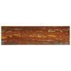 vidaXL Tablero mesa rectangular madera maciza reciclada 100x20x3,8 cm
