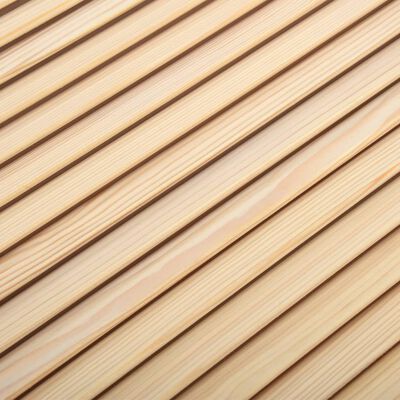 vidaXL Puerta tipo persiana madera maciza de pino 69x59,4cm