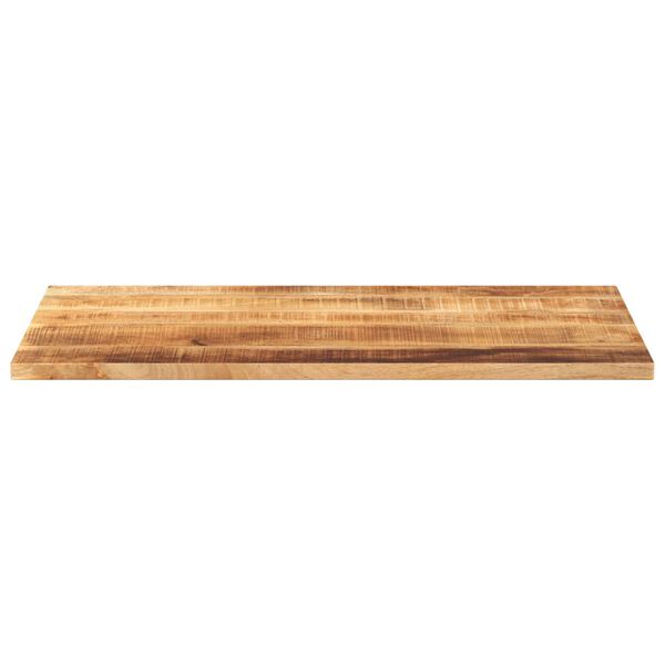 vidaXL Tablero de mesa rectangular madera maciza mango 100x70x2,5 cm