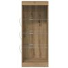 vidaXL Vitrina Roble artisan 41 x 37 x 100 cm Madera contrachapada