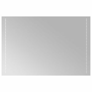 vidaXL Espejo de ba&ntilde;o LED Transparente 90 x 60 cm vidrio templado