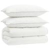 vidaXL Juego de edred&oacute;n y almohada 3 uds. 220x260 cm 4 estaciones Lana