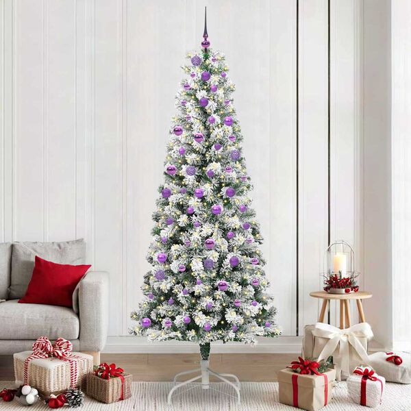 vidaXL &Aacute;rbol de Navidad artificial con ramas articuladas 240 cm