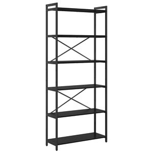 vidaXL Estante de libros 80 x 30 x 189,5 cm Madera de ingenier&iacute;a
