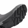 vidaXL Botas de agua negro número 45 PVC
