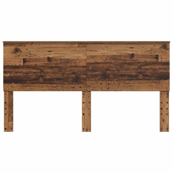 vidaXL Cabecero Madera Vieja 200 cm Madera contrachapada