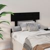 vidaXL Cabecero de cama madera maciza de pino negro 93,5x3x81 cm