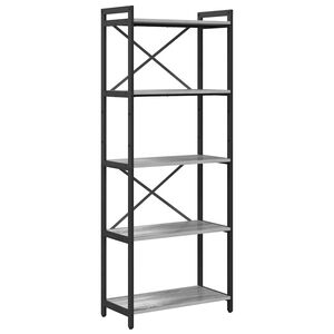 vidaXL Estante de libros 60 x 30 x 155 cm Madera de ingenier&iacute;a