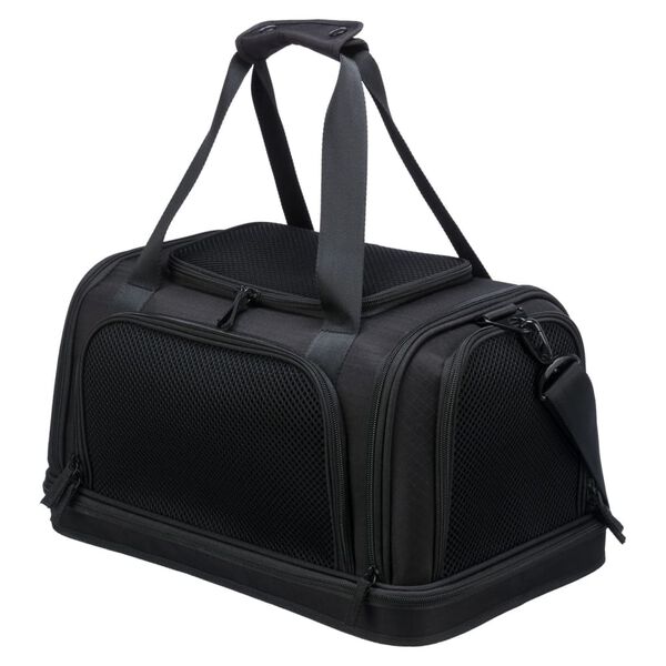 TRIXIE Bolso para transporte a&eacute;reo de perros Plane negro 44x28x25 cm