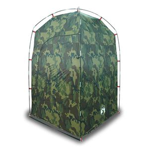 vidaXL Tienda de ducha impermeable camuflaje