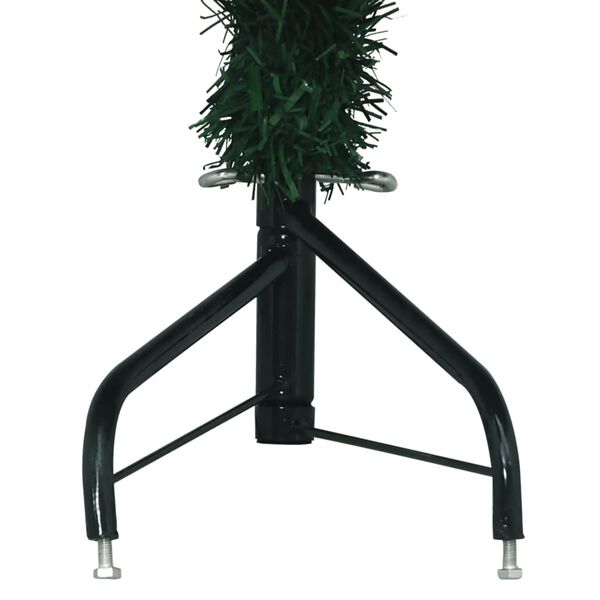 vidaXL &Aacute;rbol de Navidad artificial de esquina verde 180 cm PVC