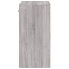 vidaXL Muebles de TV de pared 2 uds madera gris Sonoma 40,5x30x60 cm