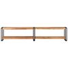 vidaXL Mueble de TV madera maciza de acacia 200x30x40 cm