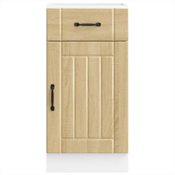 vidaXL Mueble bajo de cocina Lucca roble sonoma