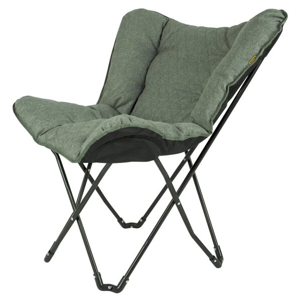 Bo-Camp Silla mariposa de camping plegable Himrod verde