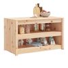 vidaXL Mueble de cocina de exterior madera maciza de pino 106x55x64 cm