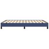 vidaXL Cama sin colch&oacute;n tela azul 140x190 cm