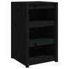 vidaXL Mueble de cocina exterior MEPPEL madera maciza pino negro 55x55x92 cm