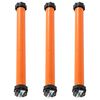 vidaXL Motores tubulares 3 unidades 40 Nm