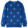 Sudadera infantil azul oscuro 128