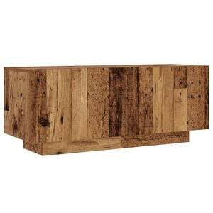 vidaXL Mueble de TV madera de ingenier&iacute;a envejecida 100x35x40 cm