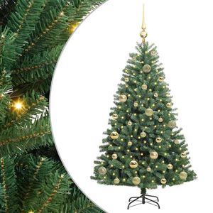 vidaXL &Aacute;rbol de Navidad artificial con ramas articuladas Verde 120 cm
