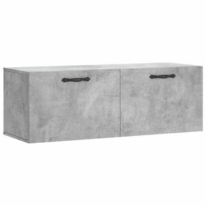 vidaXL Armario de pared madera ingenier&iacute;a gris hormig&oacute;n 100x36,5x35 cm