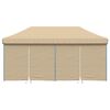 vidaXL Carpa de Fiesta Beige 292 x 580 x 315 cm Tela Oxford