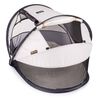 DERYAN Cuna de viaje desplegable Peuter Luxe con mosquitera crema