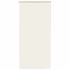 vidaXL Estor Enrollable Opaco Blanco Roto 105x210cm Tela Ancho 100,7cm