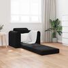vidaXL Sof&aacute; cama Negro 98 x 71 x 83 cm Terciopelo