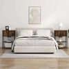 vidaXL Armario de Noche Roble ahumado 55 x 31 x 76 cm