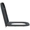 vidaXL Asiento de WC Antracita 47,5 x 35 x 3,6 cm Duroplast