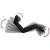vidaXL Tumbona plegable de tela Oxford negra