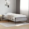 vidaXL Estructura cama madera ingenier&iacute;a metal gris Sonoma 100x200 cm