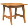 vidaXL Mesa lateral Aceite Natural 45 x 45 x 40 cm