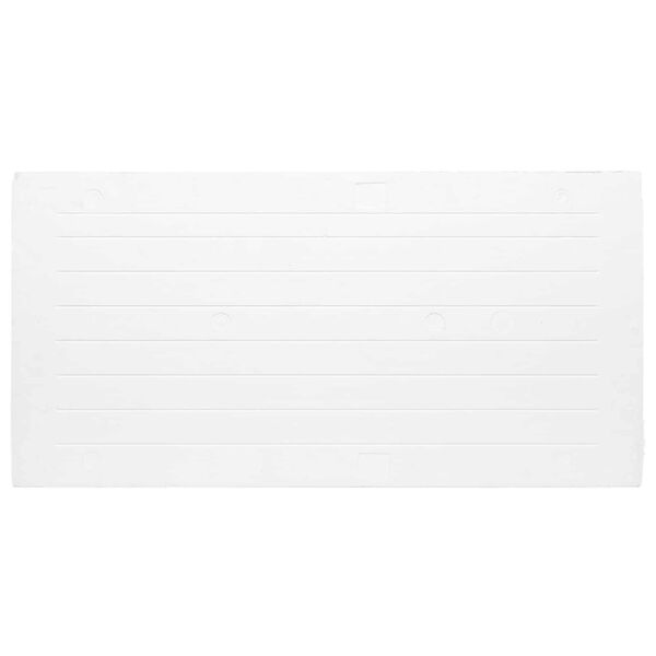 vidaXL Paneles de pared 10 pcs Gris claro y . 100 x 50 cm Espuma EPS