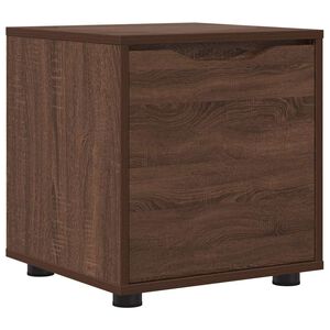 vidaXL Gabinete de Ba&ntilde;o Roble Marr&oacute;n 40,5 x 40 x 44 cm