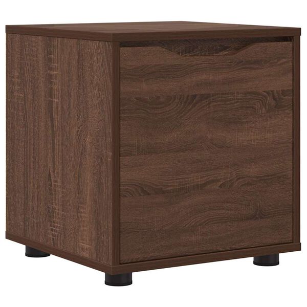 vidaXL Gabinete de Ba&ntilde;o Roble Marr&oacute;n 40,5 x 40 x 44 cm