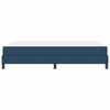 vidaXL Cama tipo Box Spring con colch&oacute;n Azul 140 x 190 cm tela