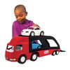 Cami&oacute;n de transporte de coches Little Tikes 484964, Rojo/ Negro
