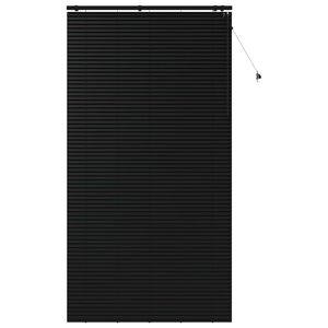 vidaXL Persiana veneciana Negro 135 x 250 cm 35 mm