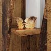 vidaXL Estante lateral Madera vieja 33 x 32 x 70,5 cm