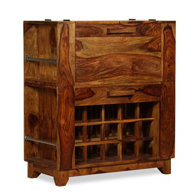 vidaXL Mueble bar madera maciza de sheesham 85x40x95 cm