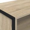 vidaXL Gabinete de TV Sonoma 100 x 36.5 x 30.5 cm Madera contrachapada