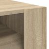 vidaXL Mesa de Caf&eacute; Roble Sonoma 66 x 53 x 45 cm Madera de ingenier&iacute;a
