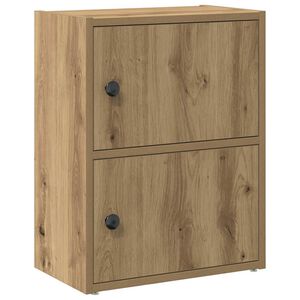 vidaXL Estanter&iacute;a de madera de ingenier&iacute;a roble artisan 40x24x52 cm