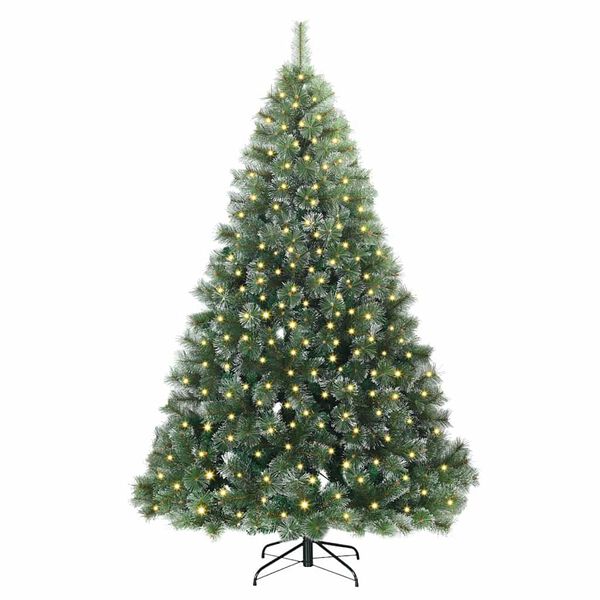 vidaXL &Aacute;rbol de Navidad artificial con 300 LED Verde 180 cm PE y PVC