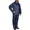 Chubasquero impermeable pantal&oacute;n sudadera hombre azul marino L