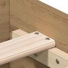 vidaXL Estructura de cama con caj&oacute;n Roble artesanal 140 x 190 cm